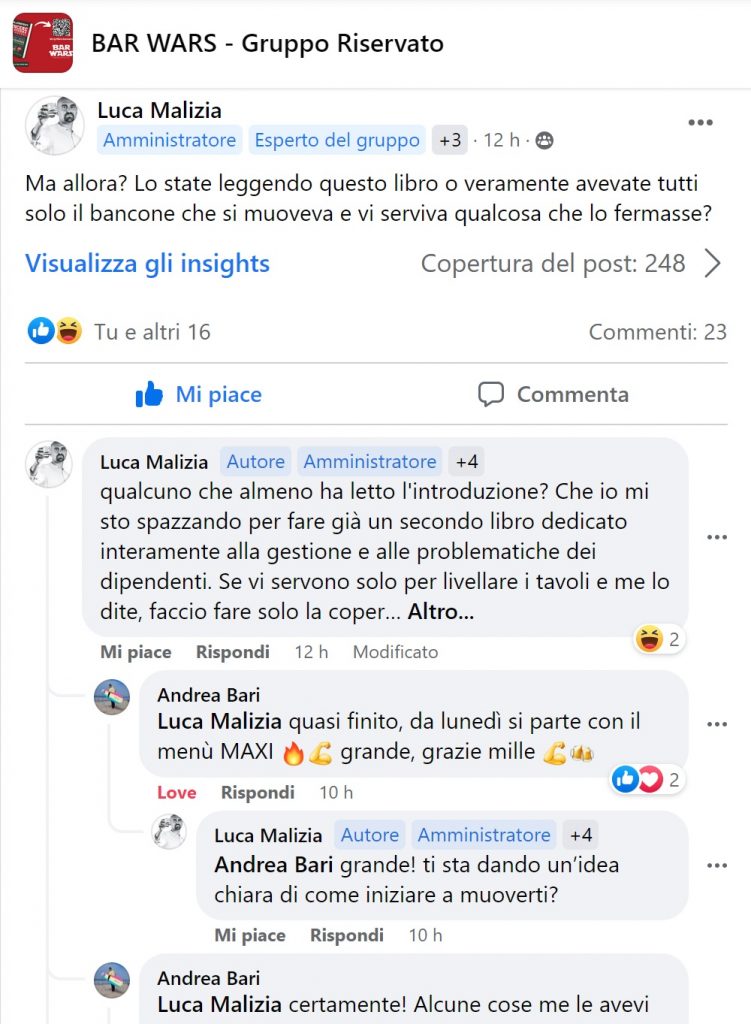 acquisto libro bar wars testimonianza